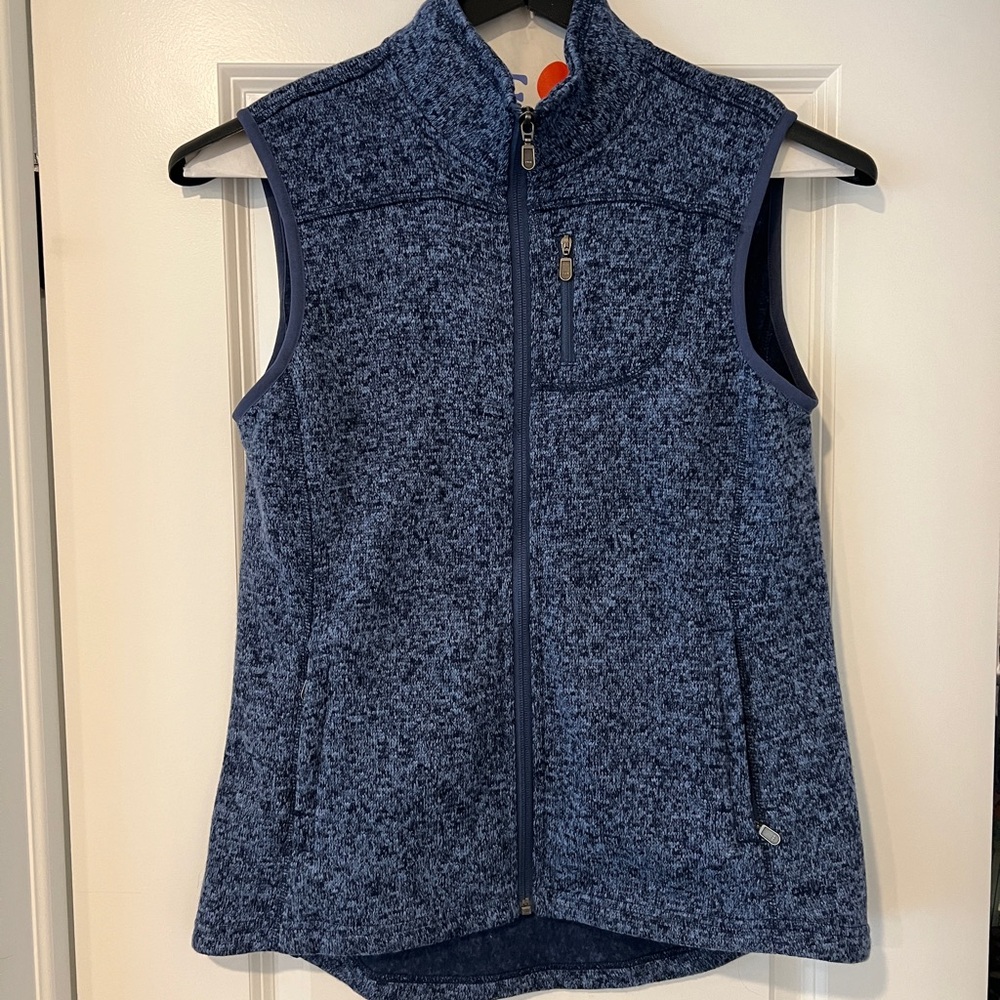NWOT Blue Fleece Orvis Vest